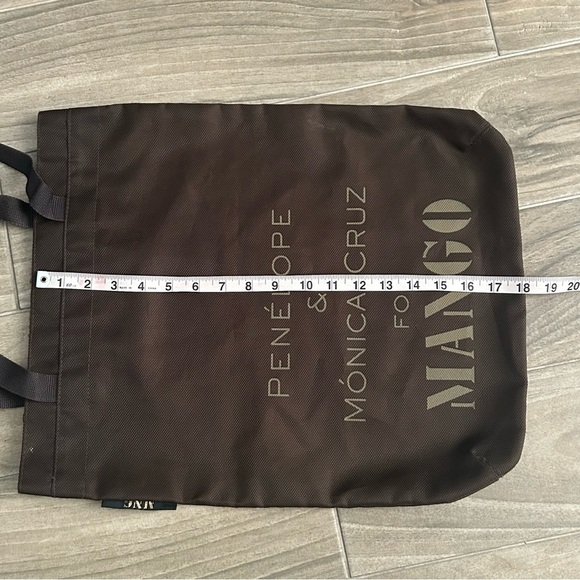 Mango Dark Brown Designer Tote - Picture 4 of 4